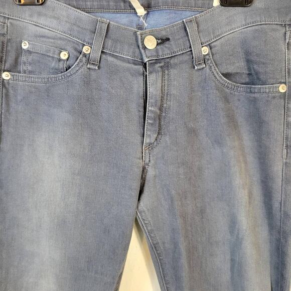Rag & Bone Jeans Women's 28 Gray Croxley Skinny Mid Rise Festival Grunge Boho - Picture 3 of 11